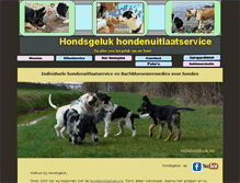 Tablet Screenshot of hondsgeluk.nl